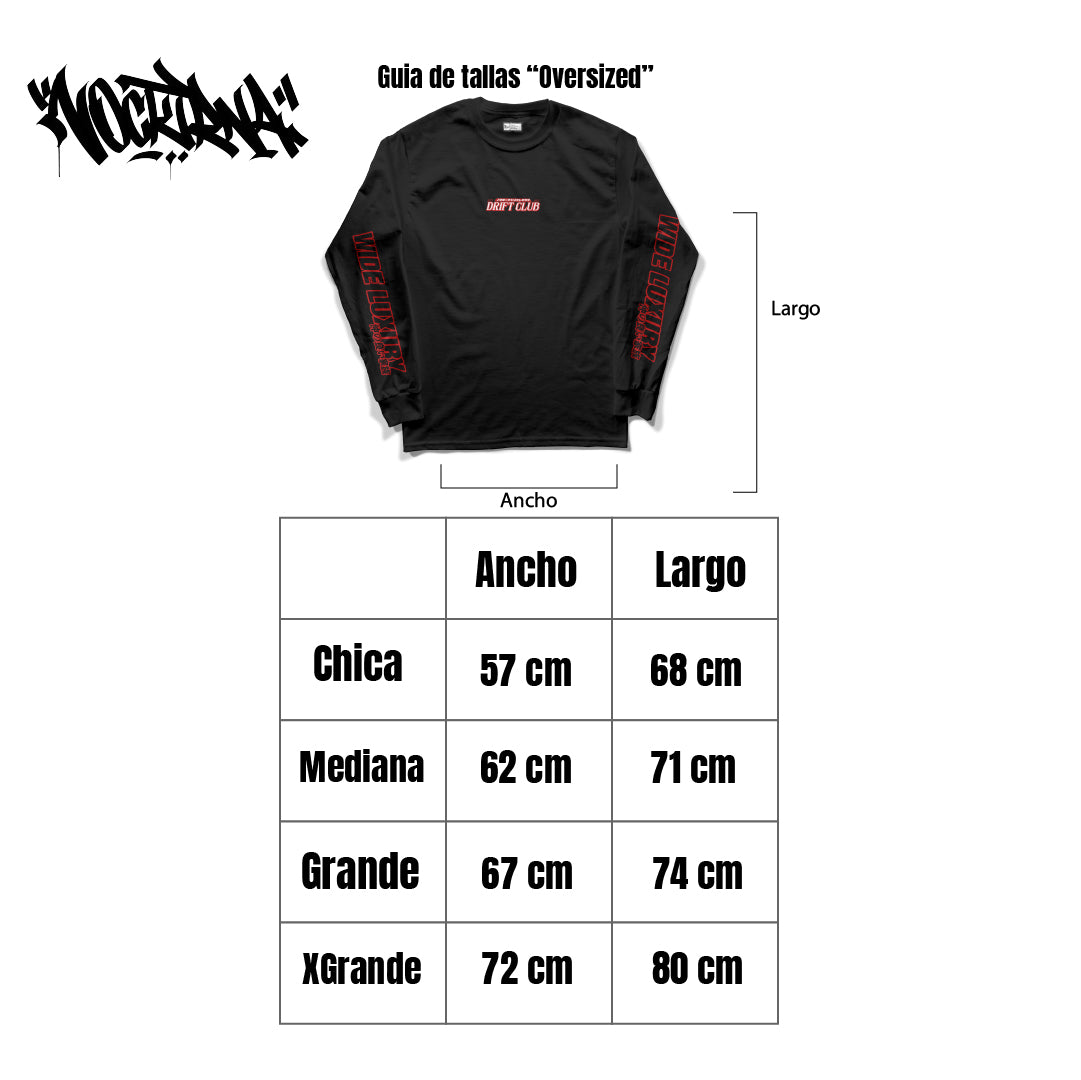 Playera Manga Larga - Wide luxury