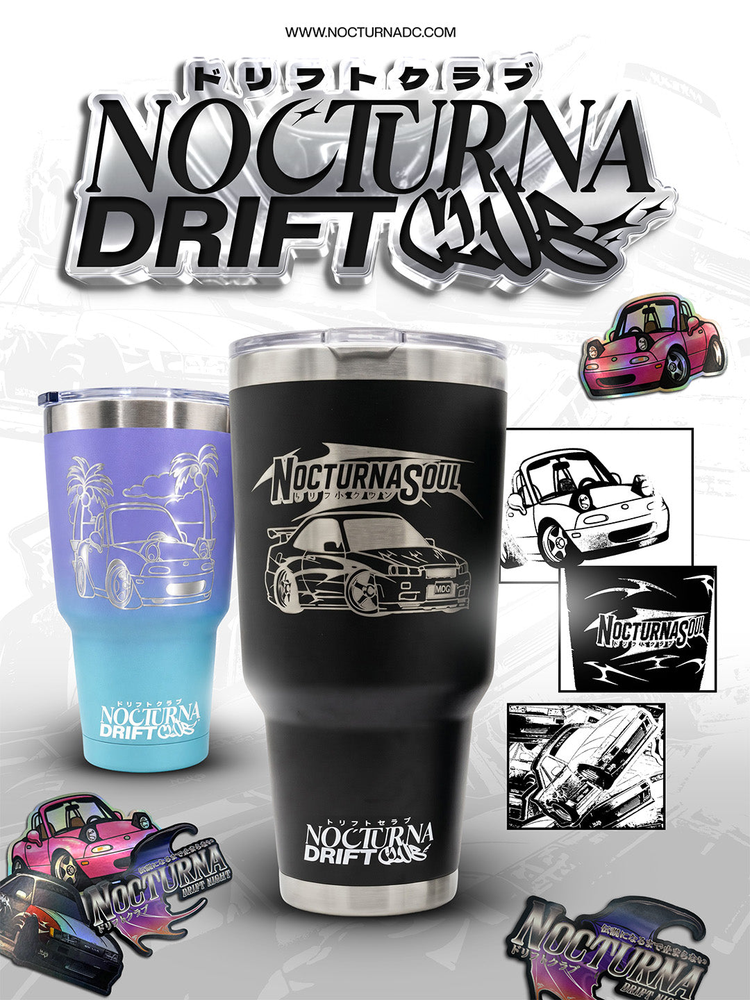 Termo Nocturna Soul ⚫️(negro)