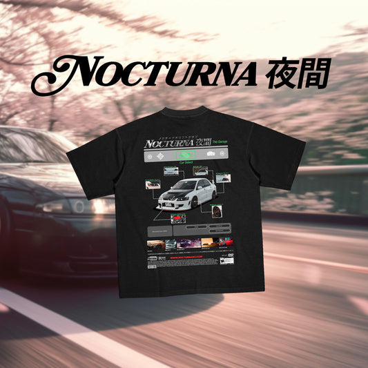 T-Shirt Oversized  Nocturna Underground  🚗🚓🔥