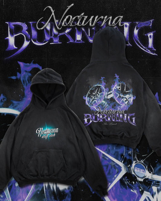 Hoodie - Nocturna Burning