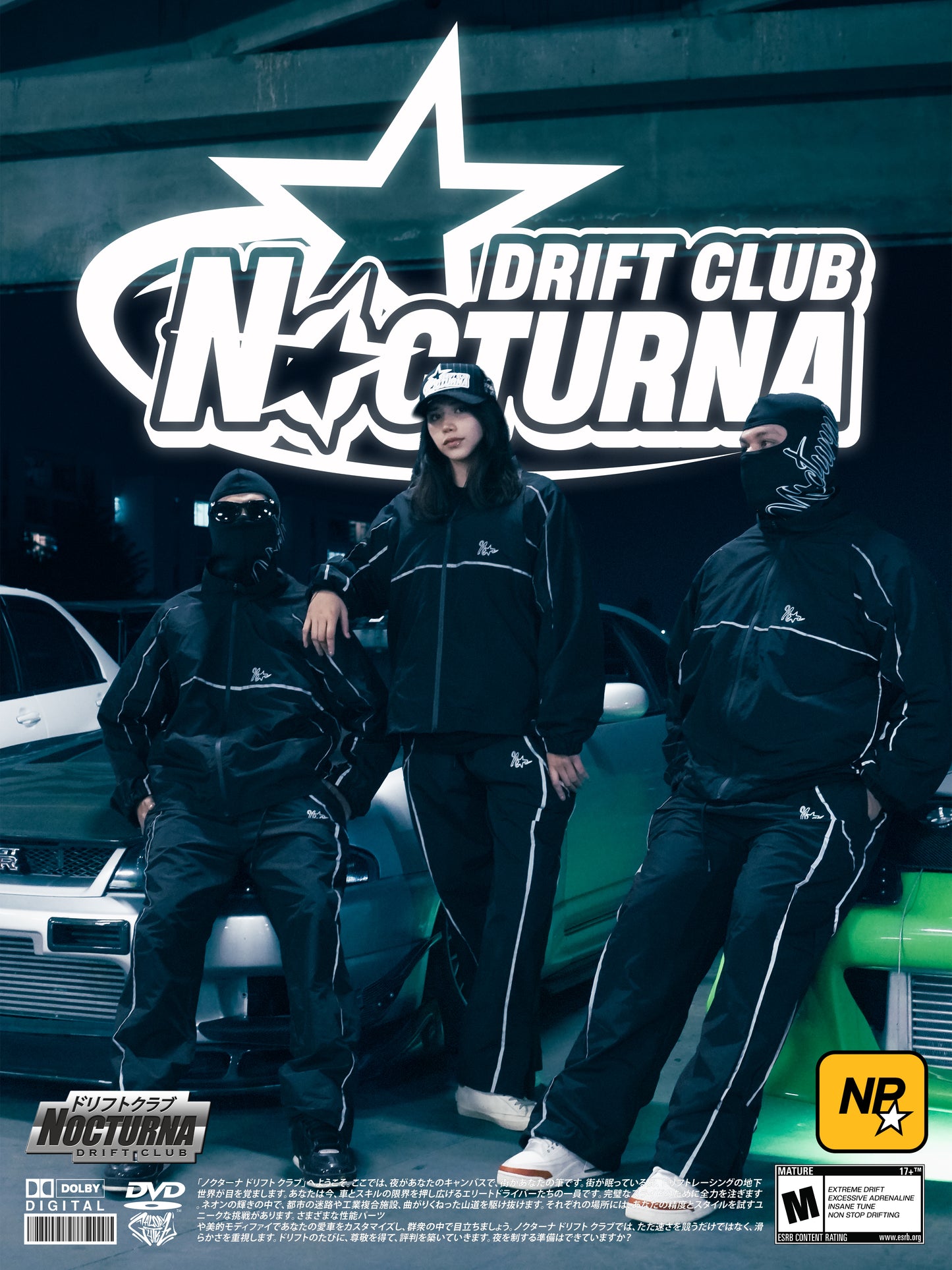 Nocturna Motion Tracksuit (Completo)