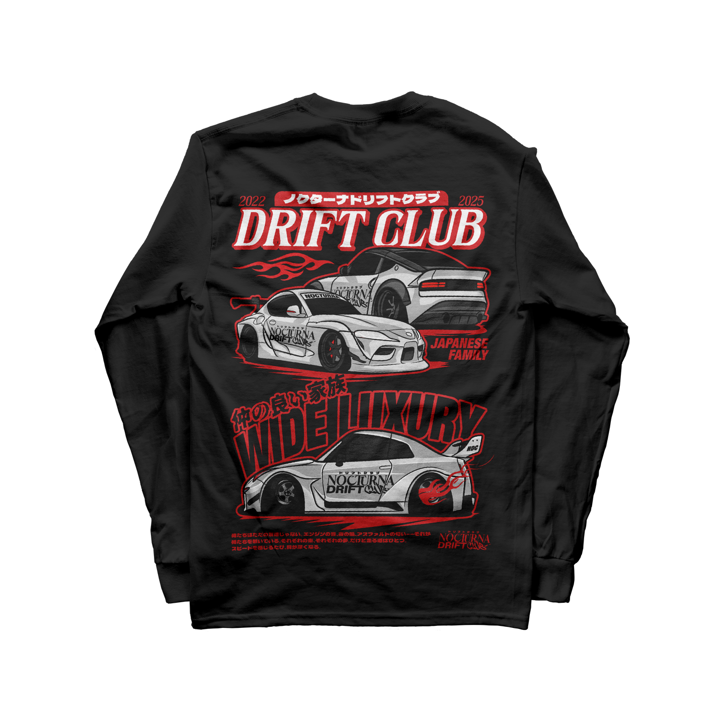 Playera Manga Larga - Wide luxury