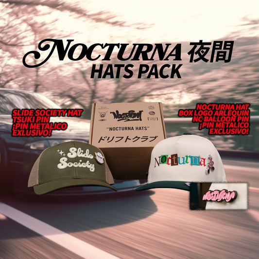 Nocturna HATS PACK (2 gorras)