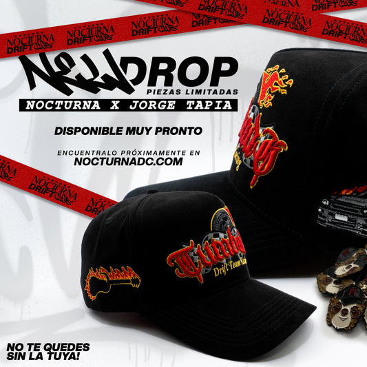 Nocturna hats x Tapia "Tumbados Drift Club"